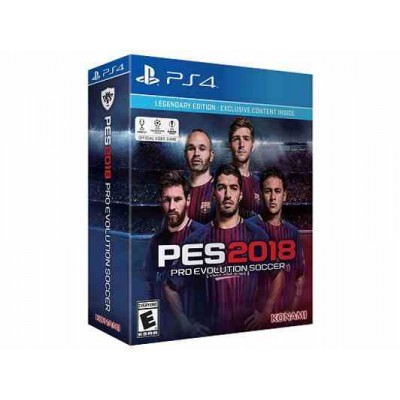 Pro Evolution Soccer 2018 Legendary Edition [PS4, русские субтитры]